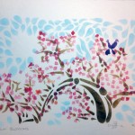 Plum Blossoms Print